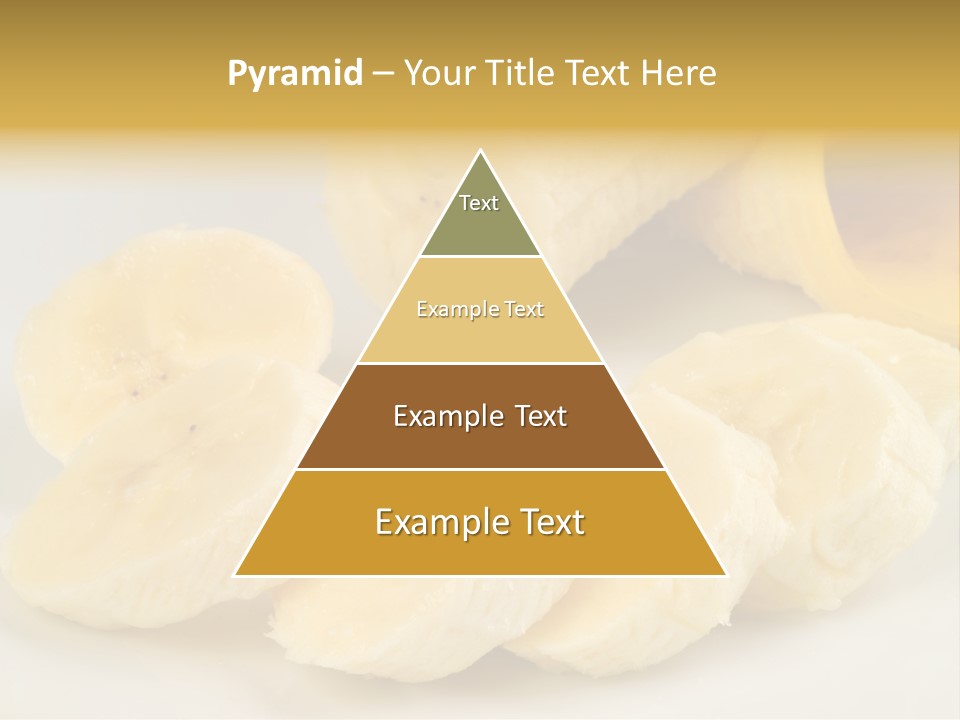 Sliced Plate Food PowerPoint Template
