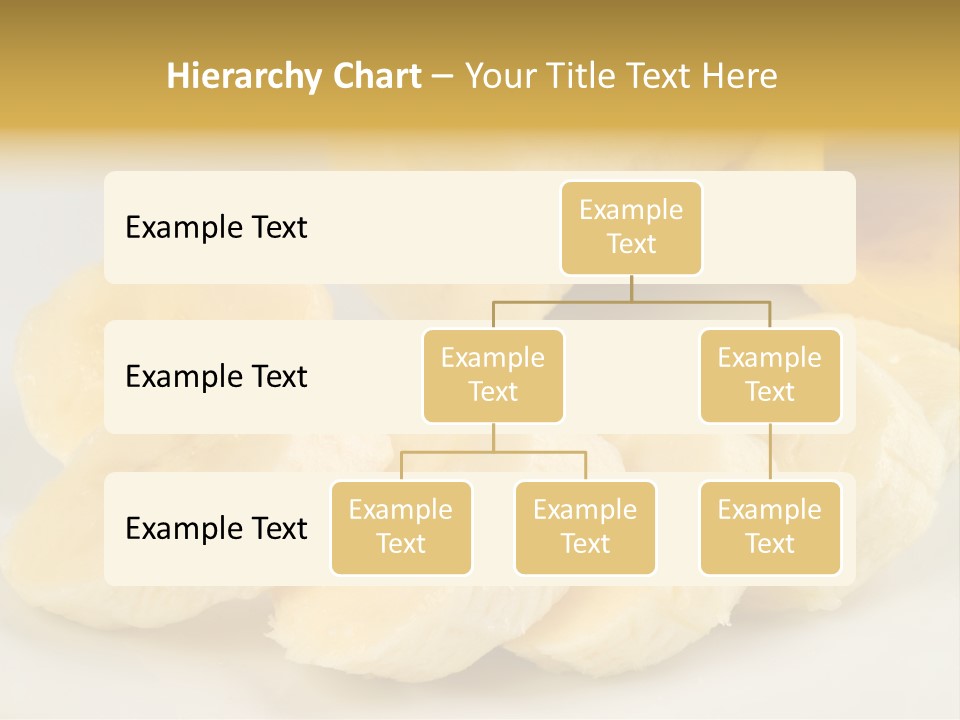 Sliced Plate Food PowerPoint Template