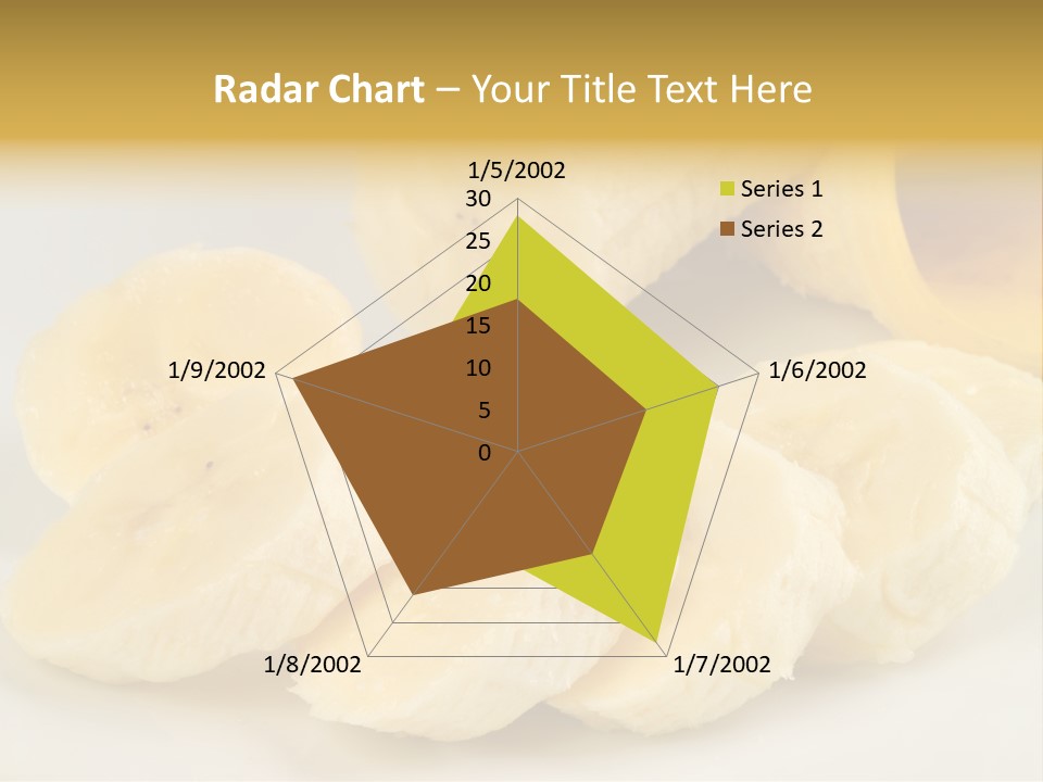 Sliced Plate Food PowerPoint Template