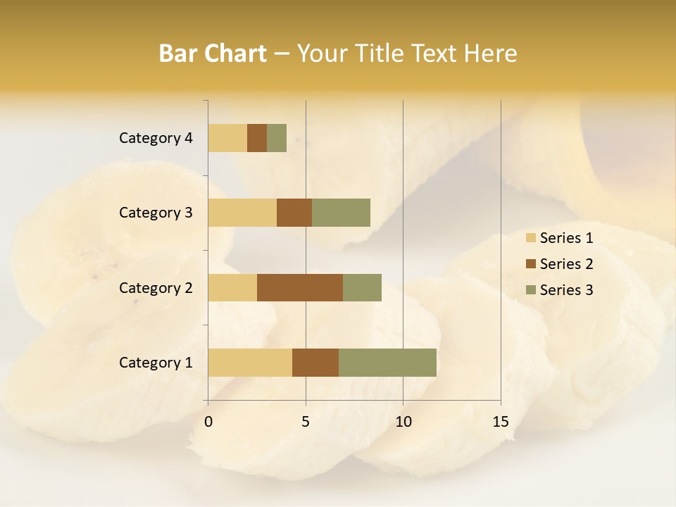 Sliced Plate Food PowerPoint Template