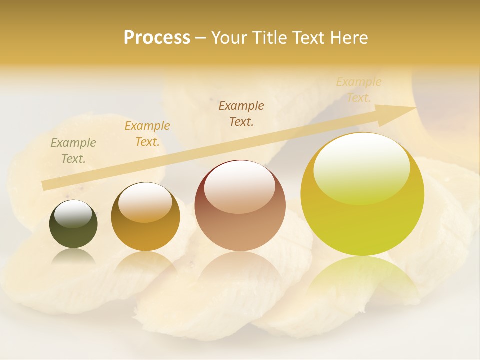 Sliced Plate Food PowerPoint Template