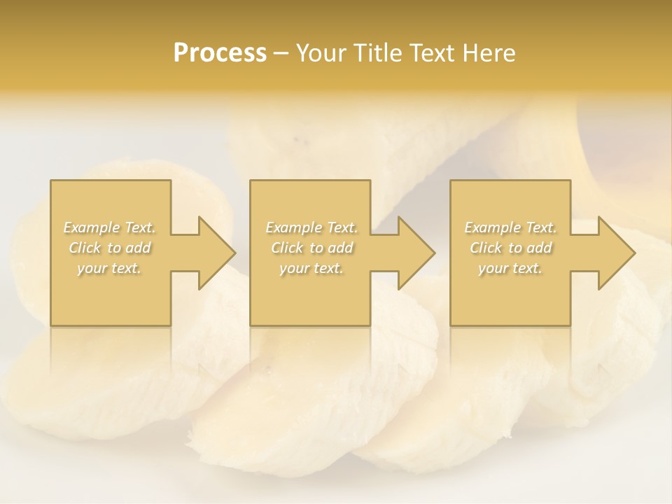 Sliced Plate Food PowerPoint Template