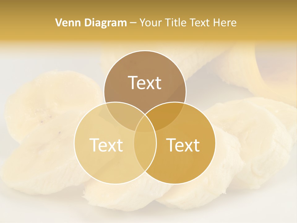 Sliced Plate Food PowerPoint Template