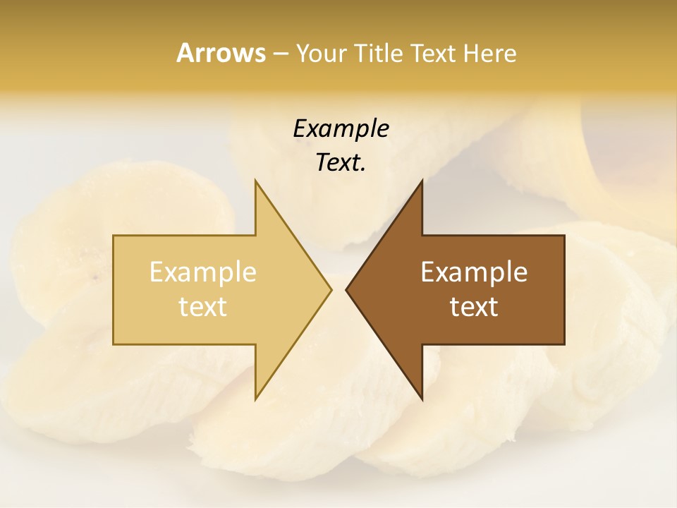 Sliced Plate Food PowerPoint Template