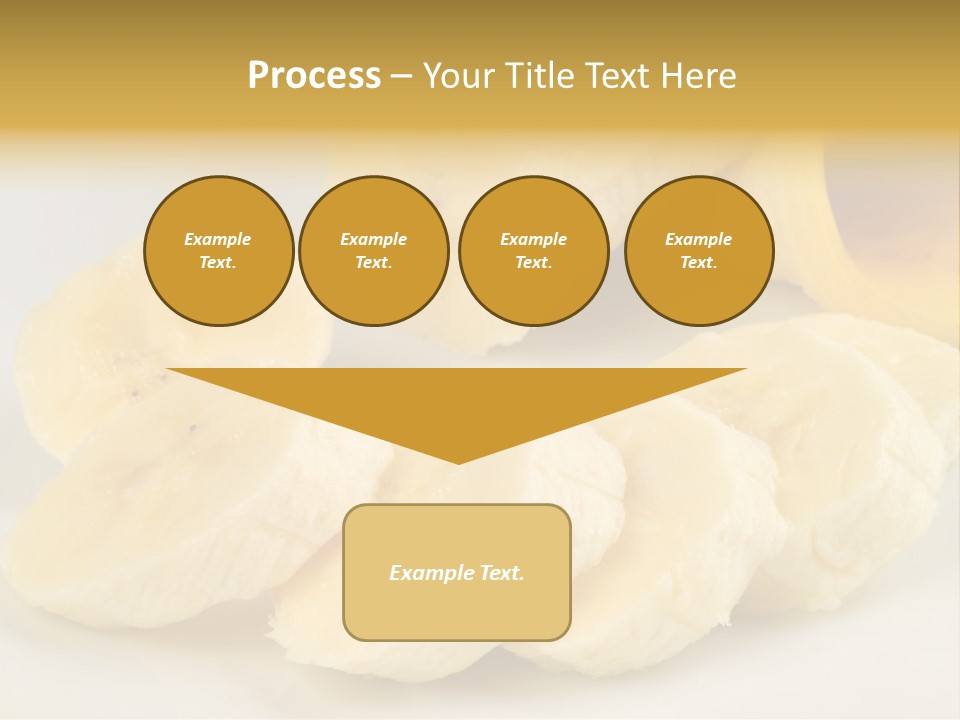 Sliced Plate Food PowerPoint Template