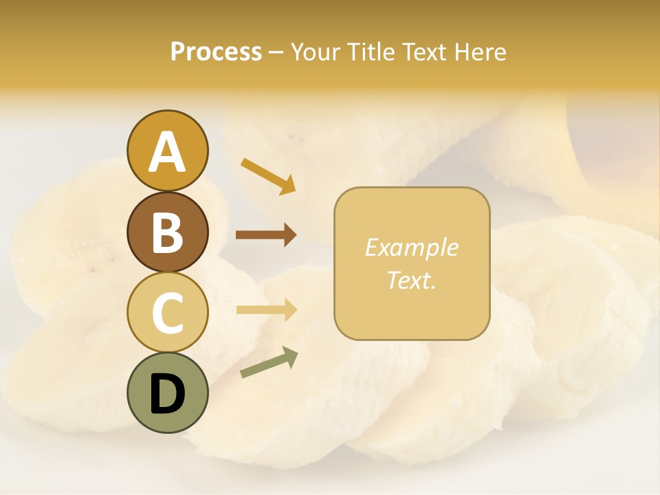 Sliced Plate Food PowerPoint Template
