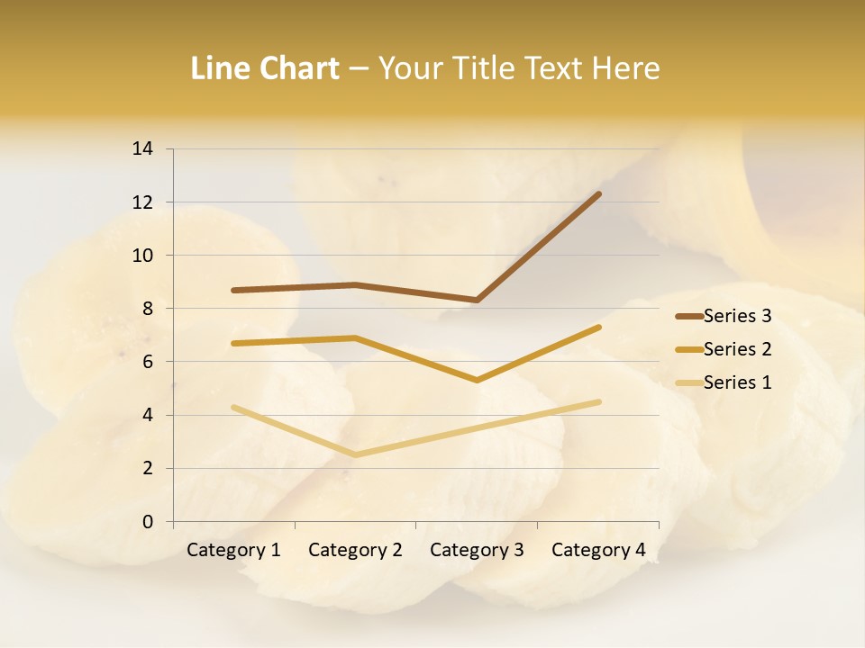 Sliced Plate Food PowerPoint Template