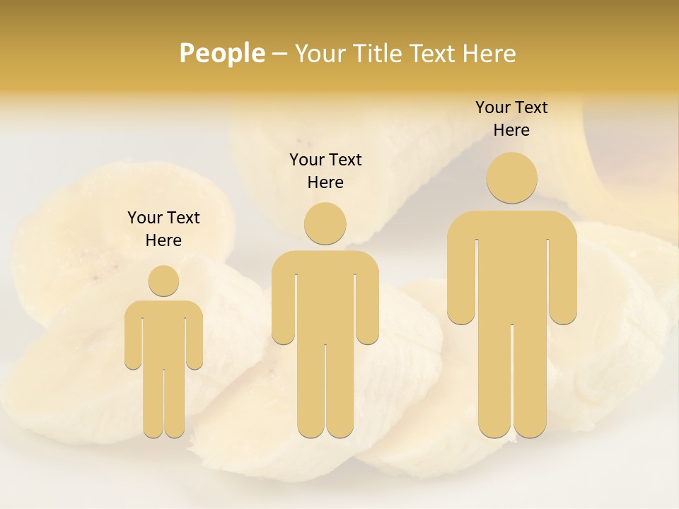 Sliced Plate Food PowerPoint Template