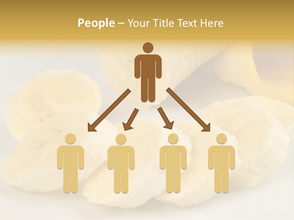 Sliced Plate Food PowerPoint Template