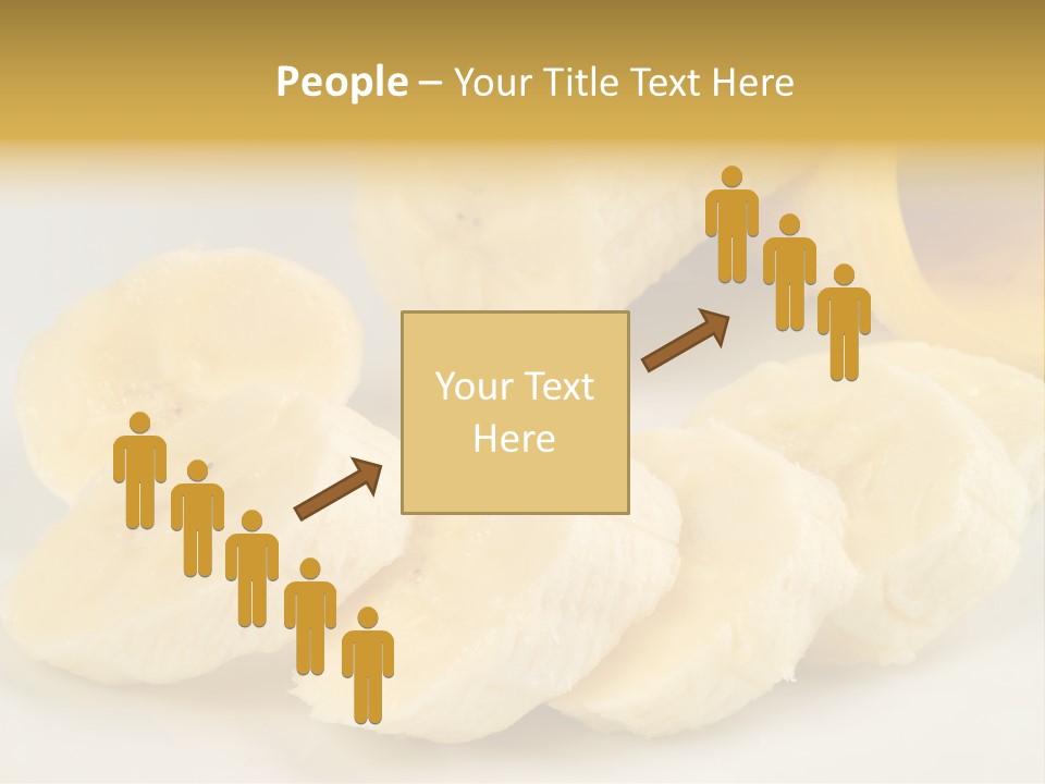 Sliced Plate Food PowerPoint Template