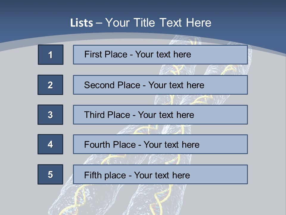 Medical Xray Strand PowerPoint Template