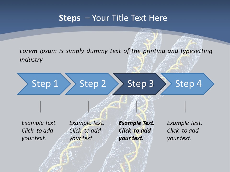 Medical Xray Strand PowerPoint Template