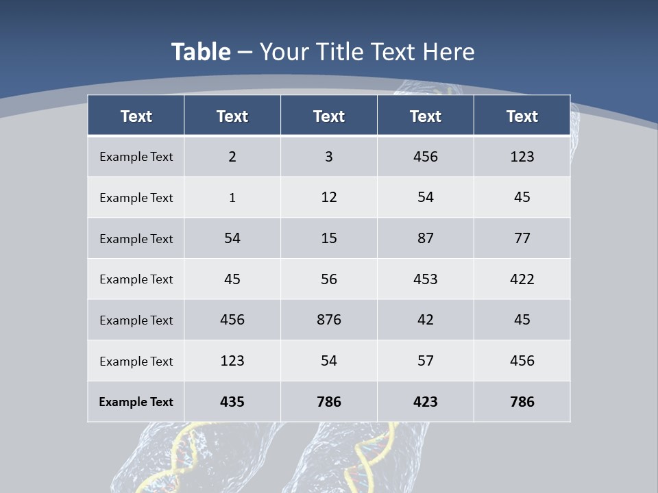 Medical Xray Strand PowerPoint Template