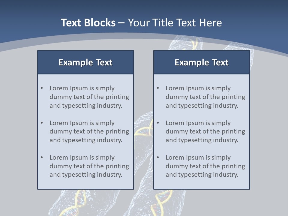 Medical Xray Strand PowerPoint Template