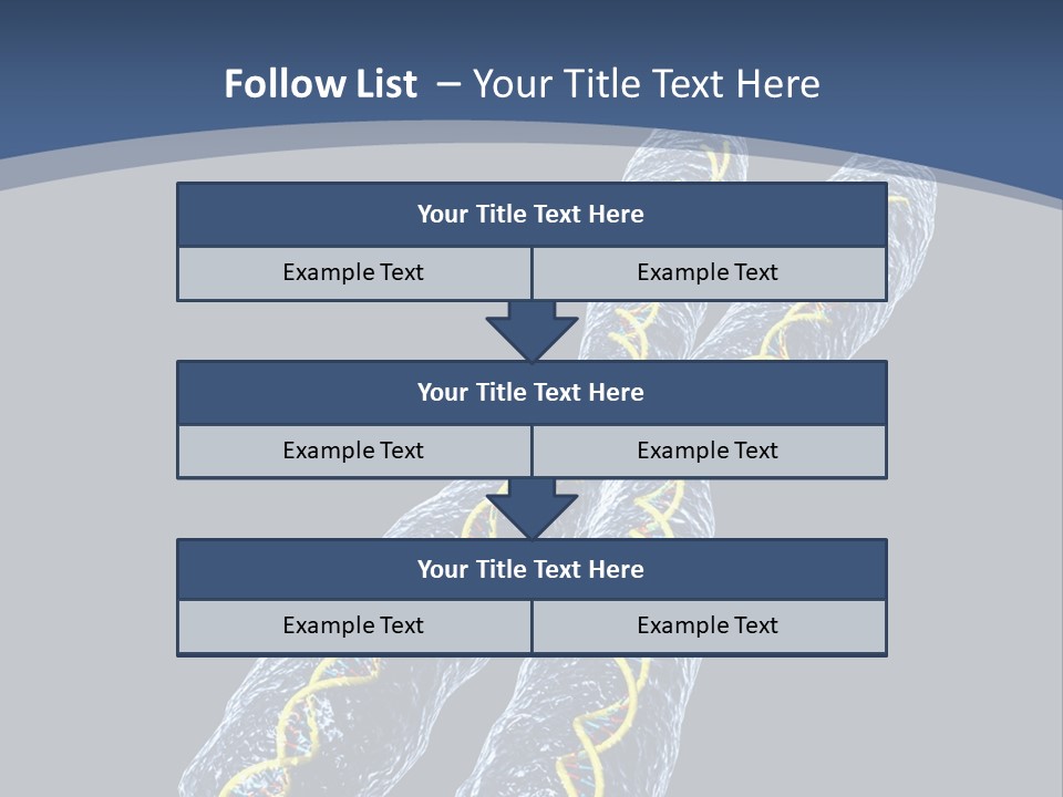 Medical Xray Strand PowerPoint Template