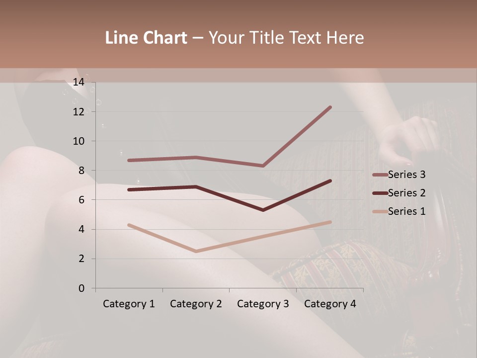 Chair Girl Legs PowerPoint Template