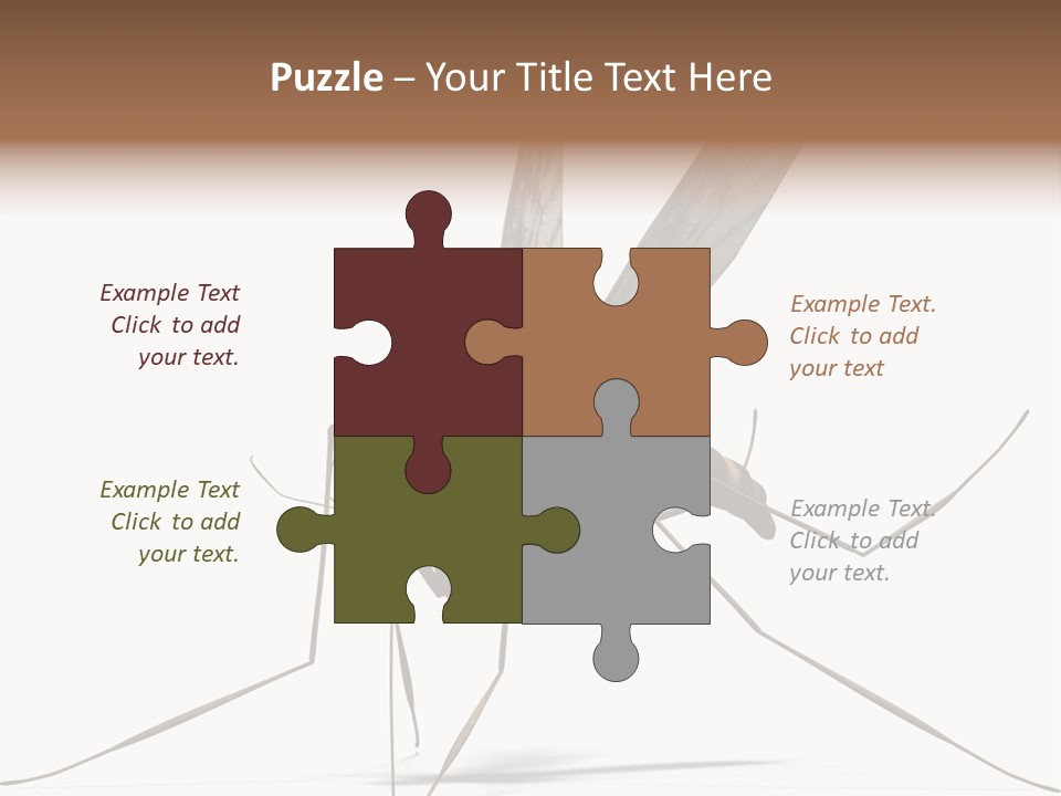 Krankheit Nuisance Zecke PowerPoint Template