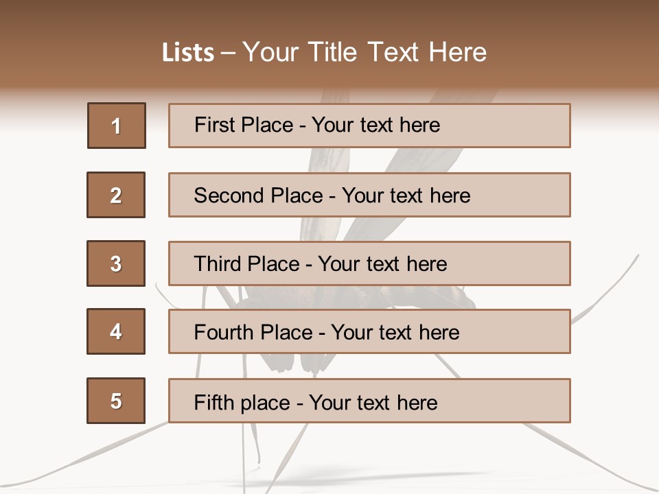 Krankheit Nuisance Zecke PowerPoint Template