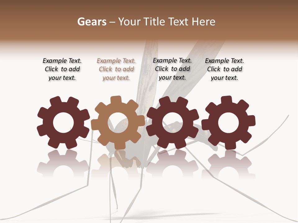 Krankheit Nuisance Zecke PowerPoint Template