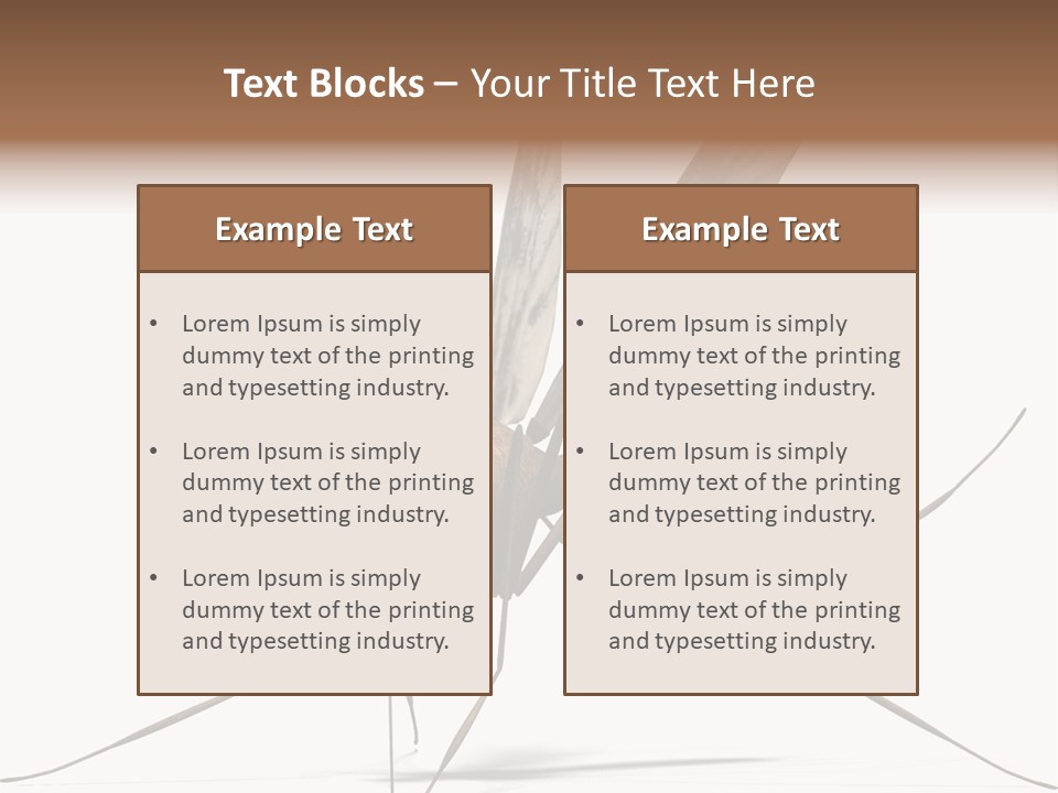Krankheit Nuisance Zecke PowerPoint Template