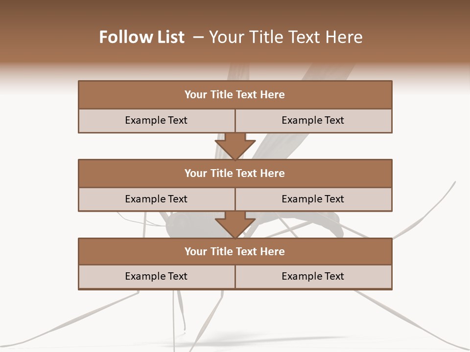 Krankheit Nuisance Zecke PowerPoint Template