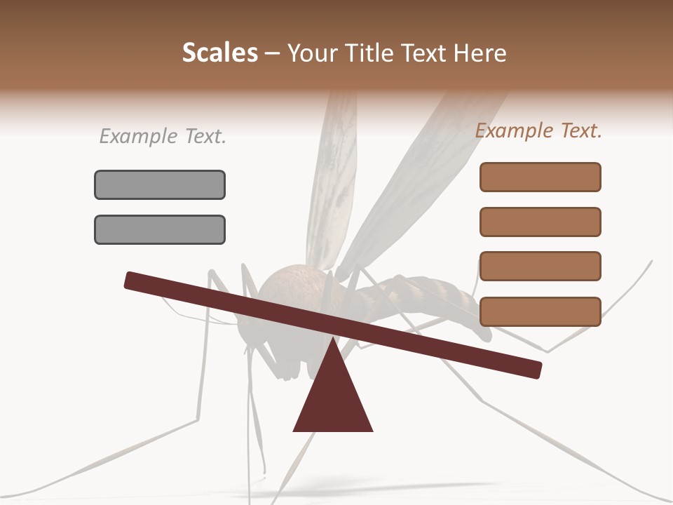 Krankheit Nuisance Zecke PowerPoint Template