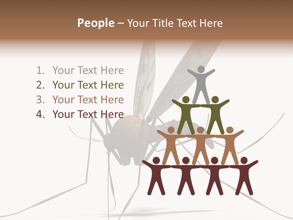 Krankheit Nuisance Zecke PowerPoint Template