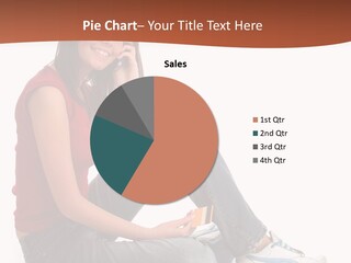 Phone Hold Object PowerPoint Template