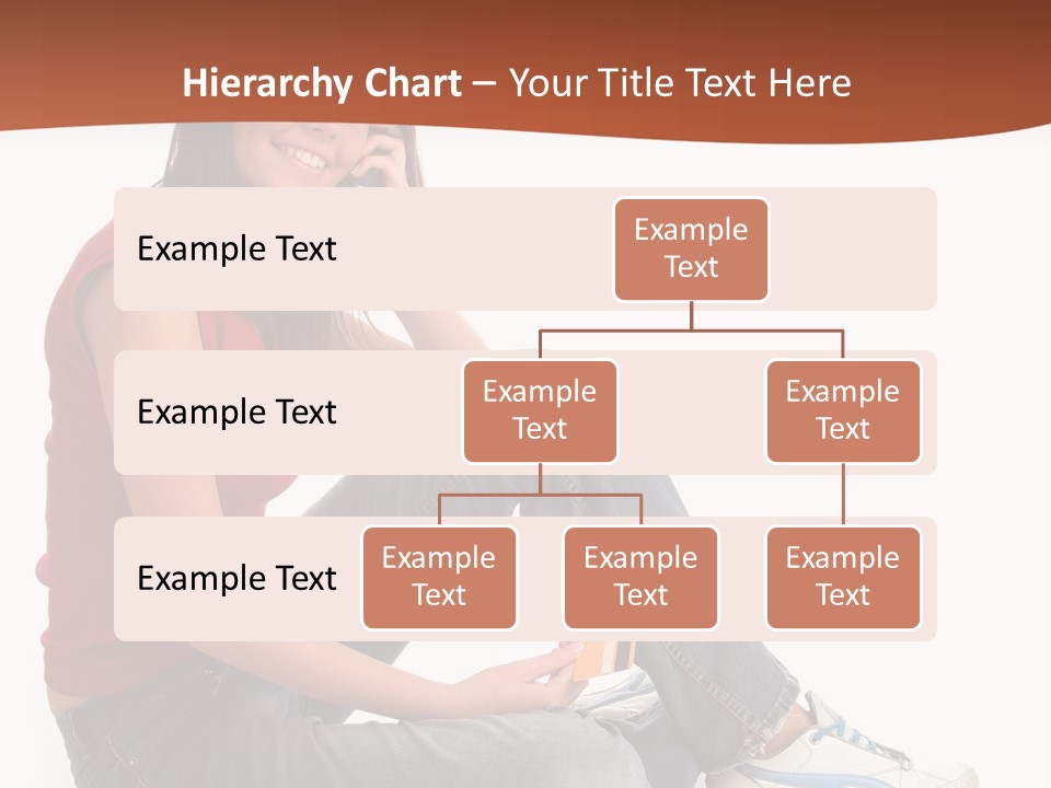 Phone Hold Object PowerPoint Template