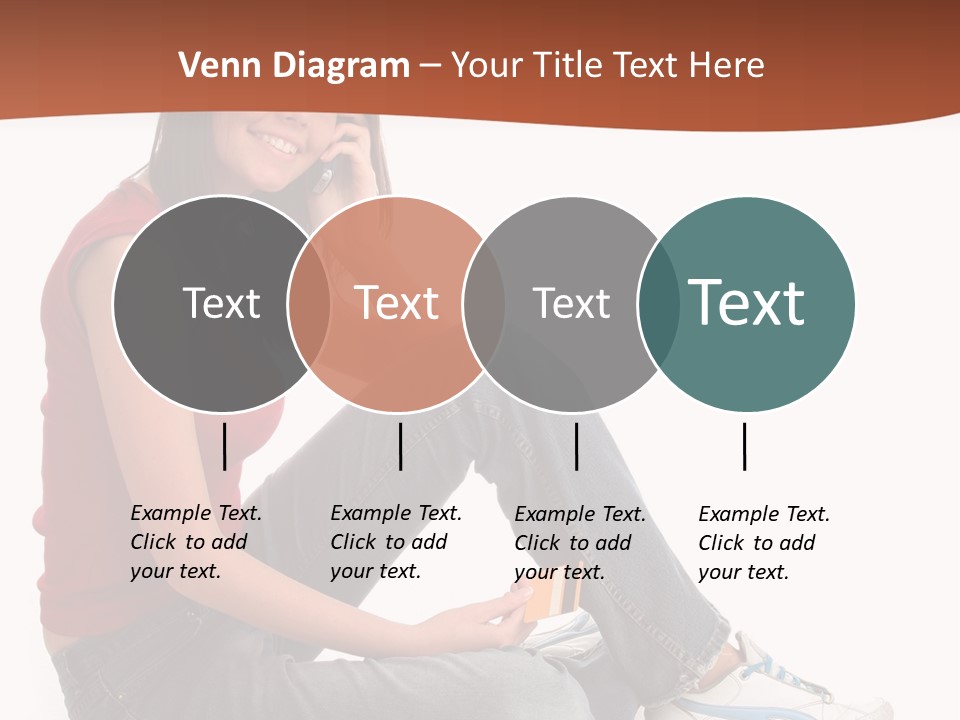 Phone Hold Object PowerPoint Template