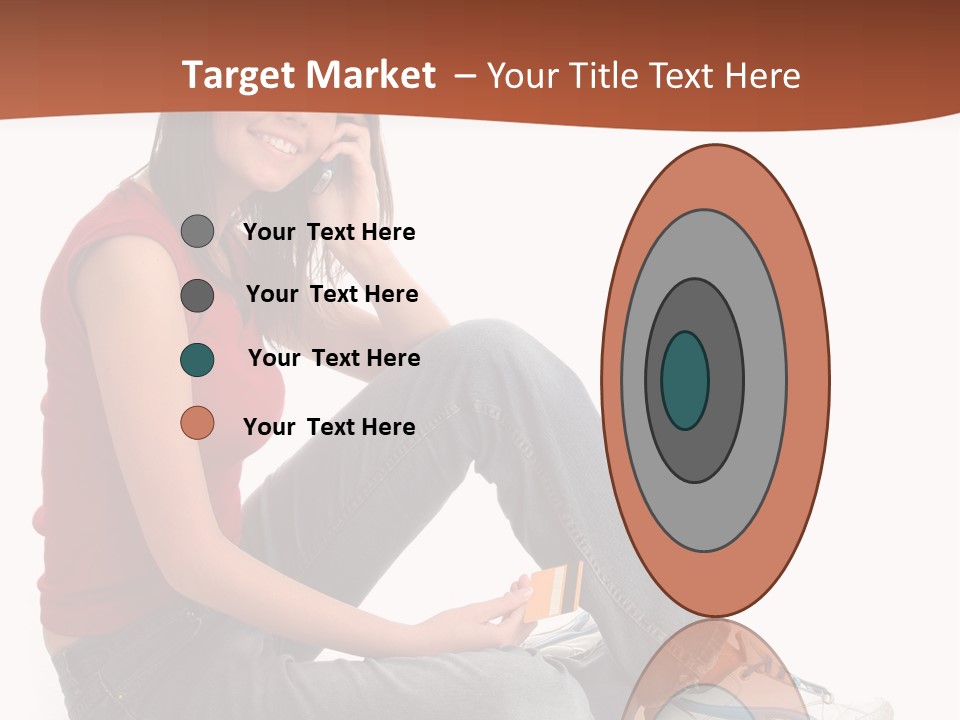 Phone Hold Object PowerPoint Template