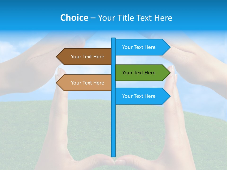 Real Estate Conceptual Estate PowerPoint Template