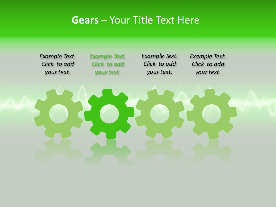 Flame Sky Horizontal PowerPoint Template