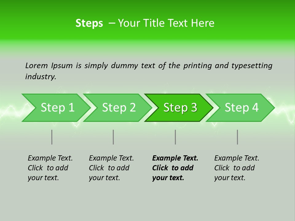 Flame Sky Horizontal PowerPoint Template