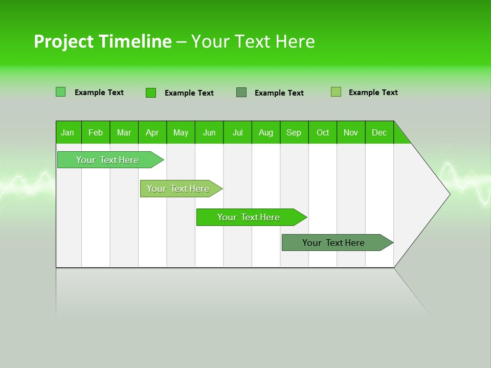 Flame Sky Horizontal PowerPoint Template