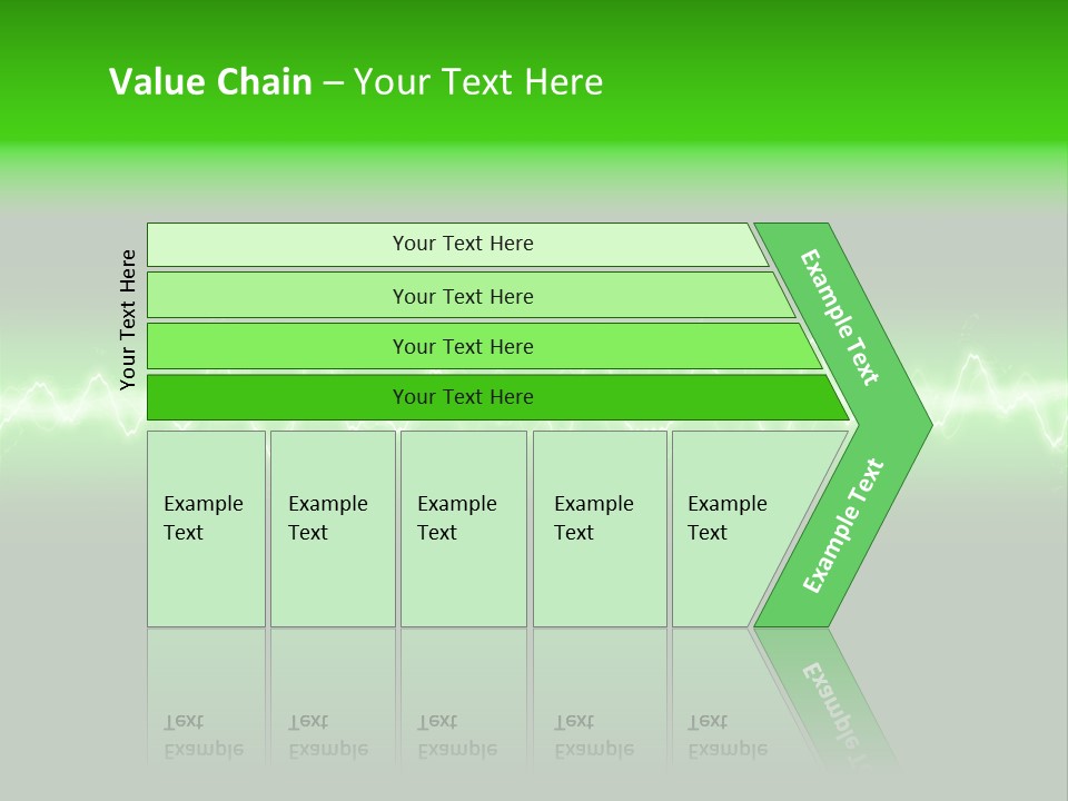Flame Sky Horizontal PowerPoint Template