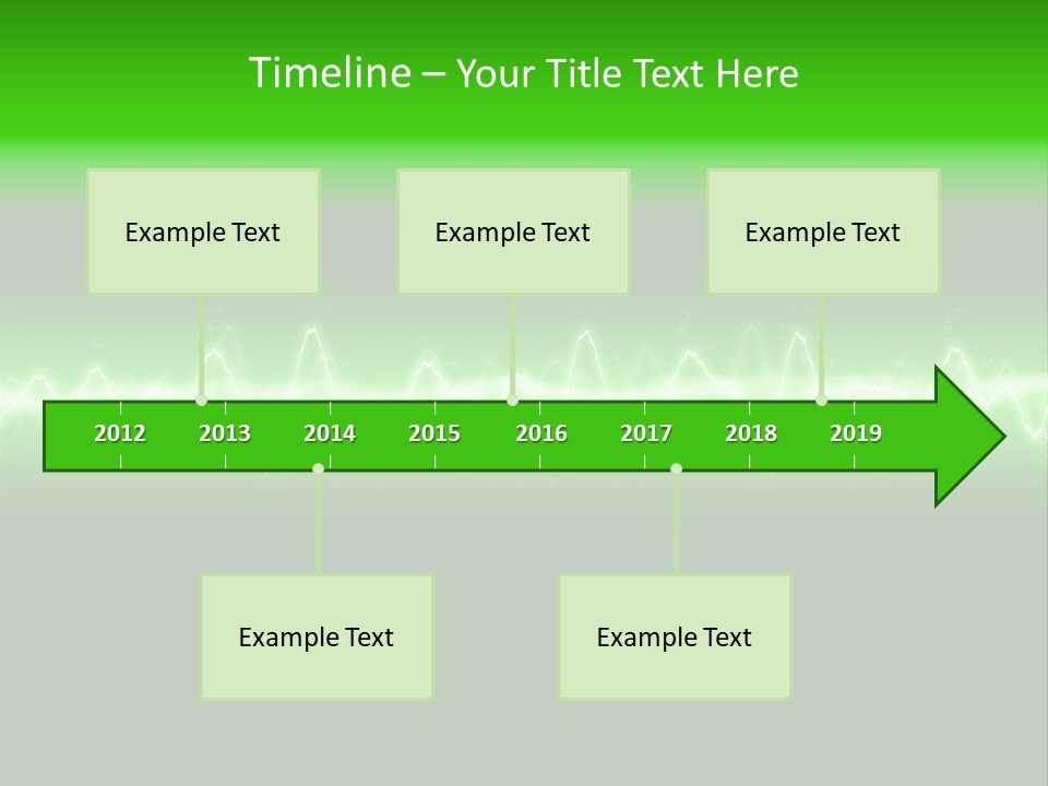 Flame Sky Horizontal PowerPoint Template