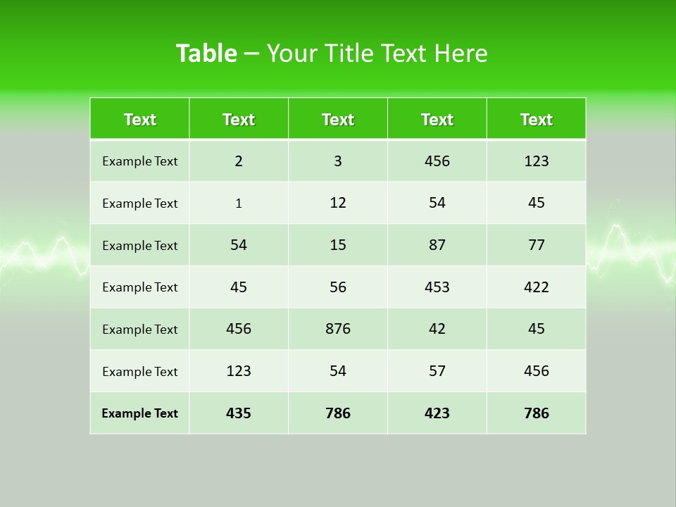 Flame Sky Horizontal PowerPoint Template