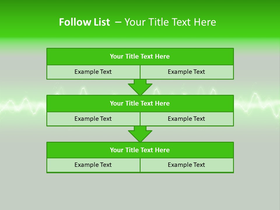 Flame Sky Horizontal PowerPoint Template