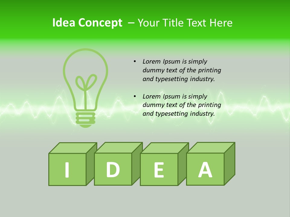 Flame Sky Horizontal PowerPoint Template