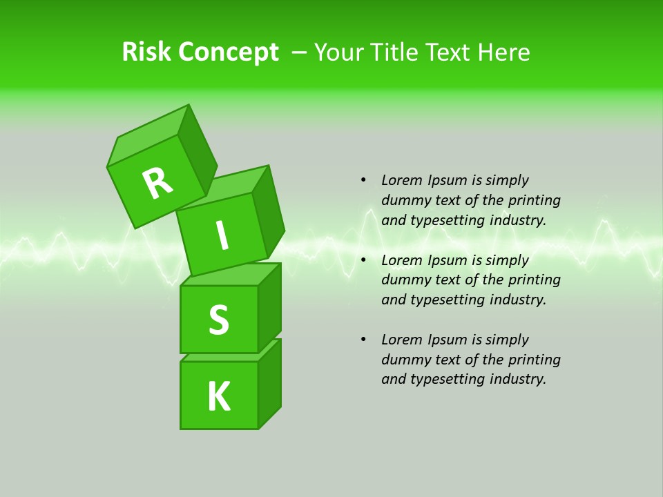 Flame Sky Horizontal PowerPoint Template