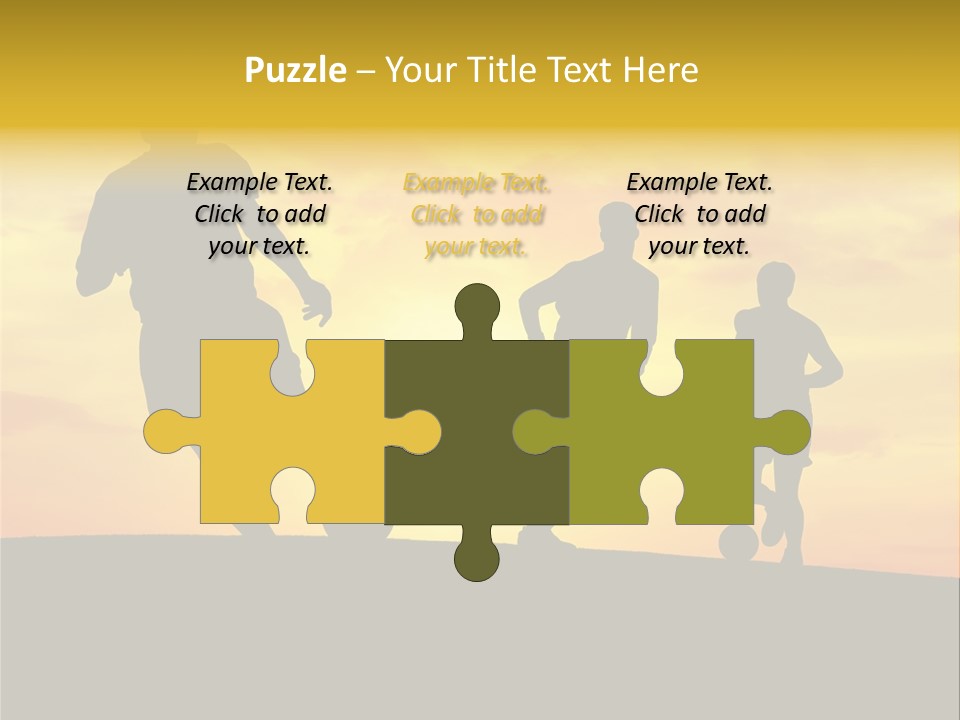 Competition Football Foot PowerPoint Template