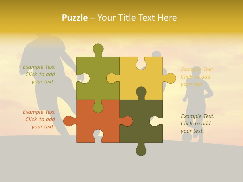 Competition Football Foot PowerPoint Template