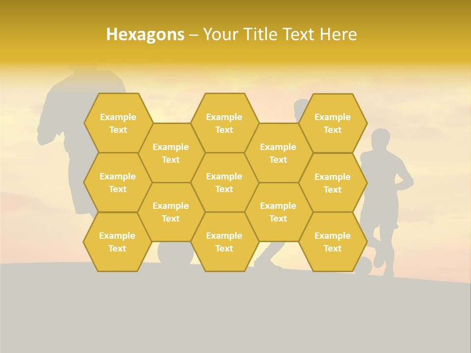 Competition Football Foot PowerPoint Template