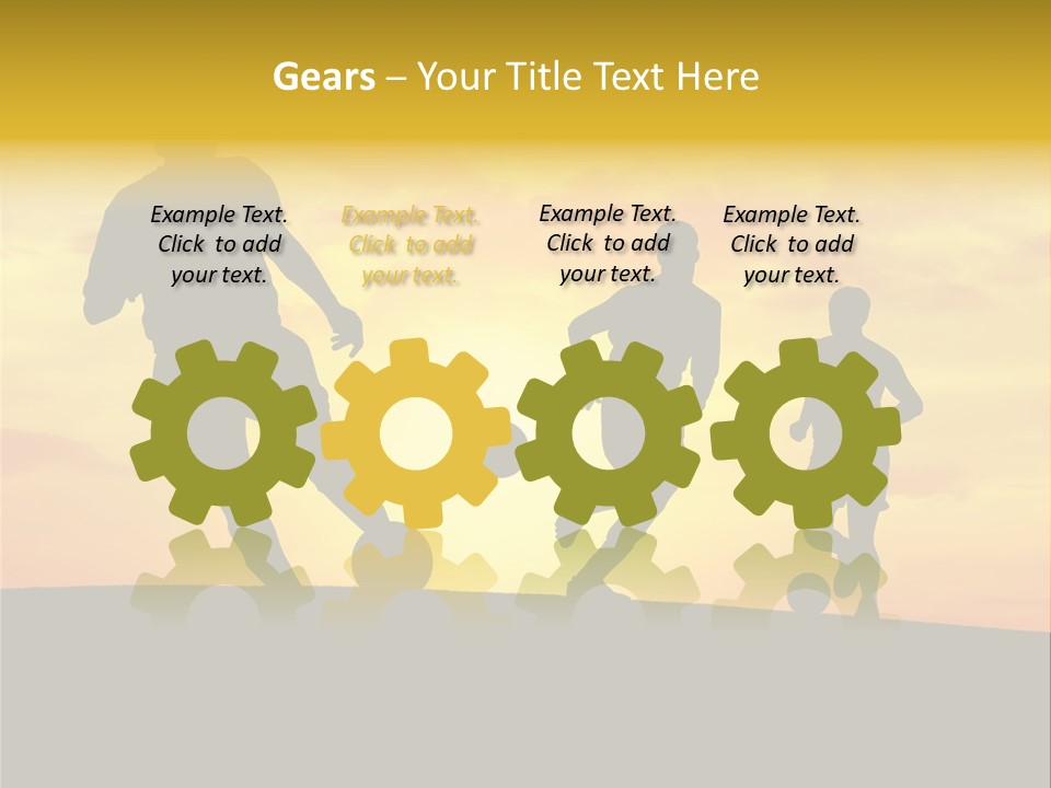 Competition Football Foot PowerPoint Template