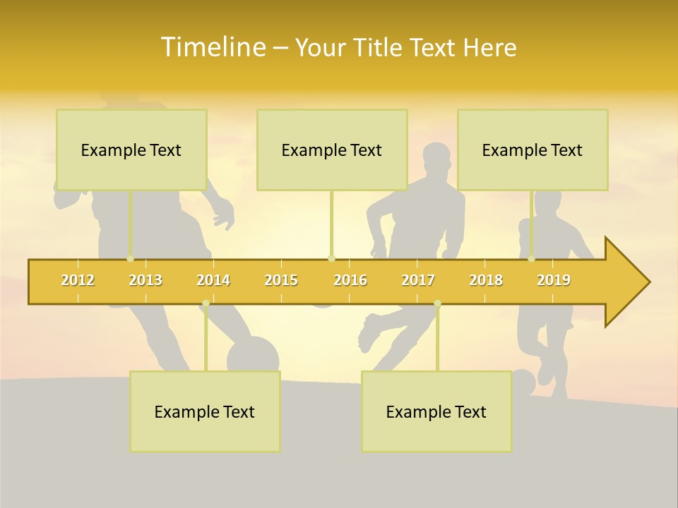 Competition Football Foot PowerPoint Template