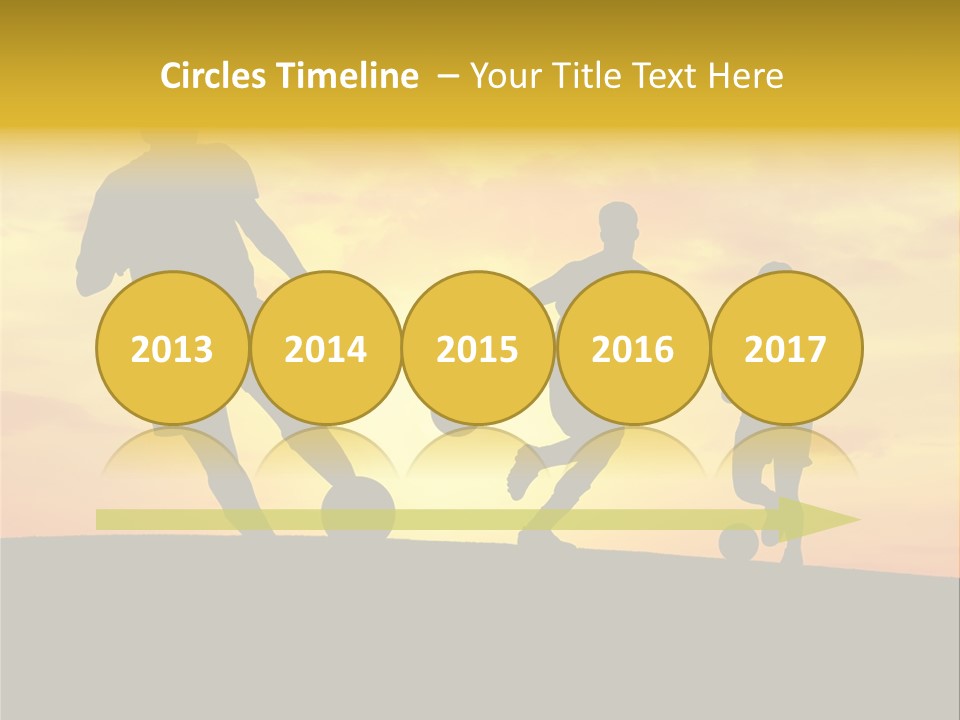 Competition Football Foot PowerPoint Template