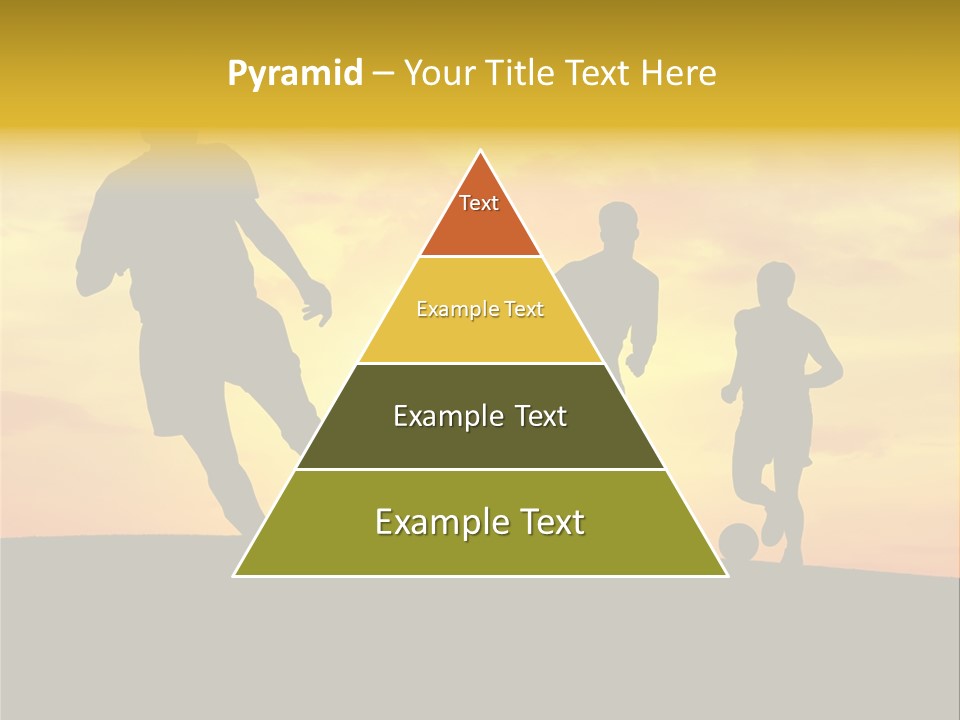 Competition Football Foot PowerPoint Template