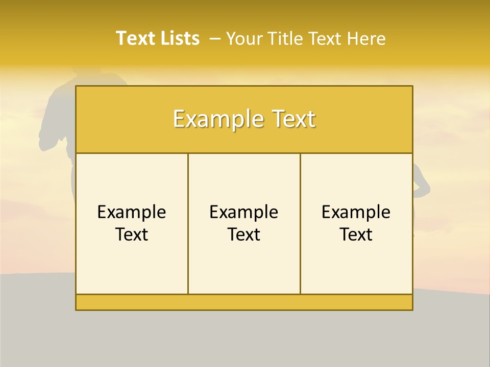 Competition Football Foot PowerPoint Template