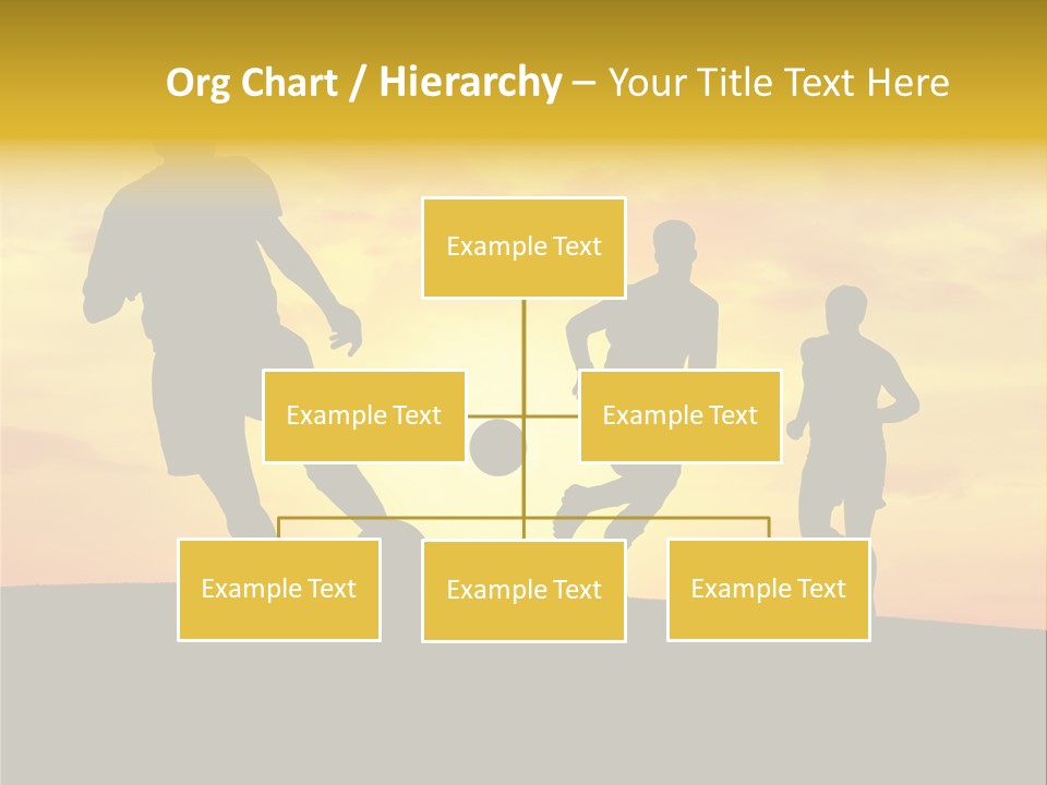 Competition Football Foot PowerPoint Template